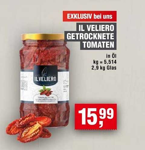 IL VELIERO GETROCKNETE TOMATEN IN ÖL