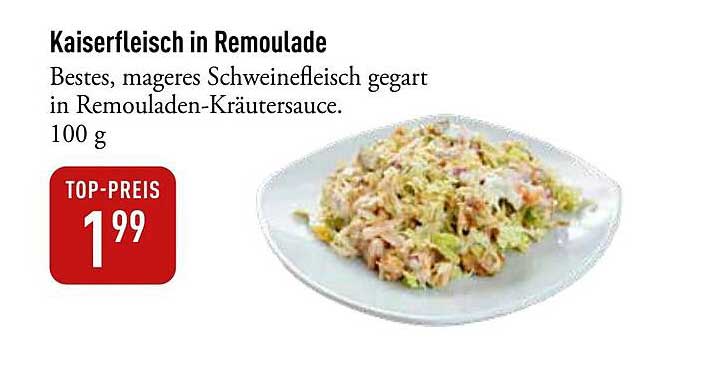 Kaiserfleisch in Remoulade