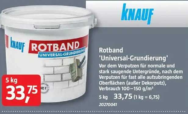 Knauf Rotband Universal-Grundierung 5 kg