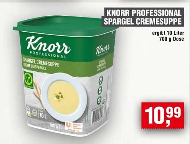 Knorr Professional Spargel Cremesuppe 700 g