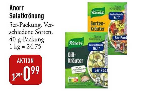 Knorr Salatkörung 5er-Packung