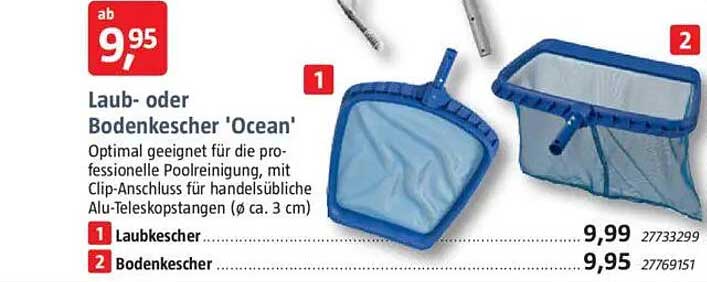 Laub- oder Bodenkescher 'Ocean'
