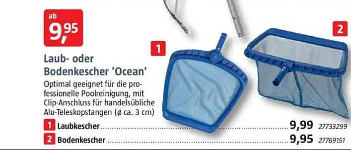 Laub- oder Bodenkescher 'Ocean'