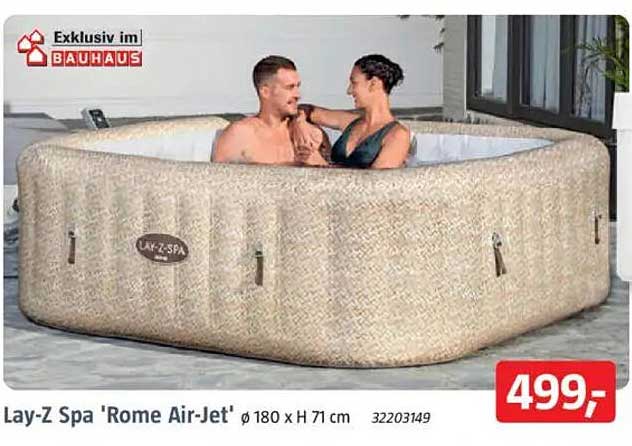 Lay-Z Spa 'Rome Air-Jet' - 180 x H 71 cm