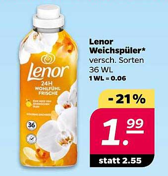 Lenor Weichspüler 24H Wohlfühl Frische - versch. Sorten