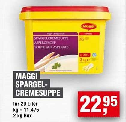 MAGGI Spargelcremesuppe