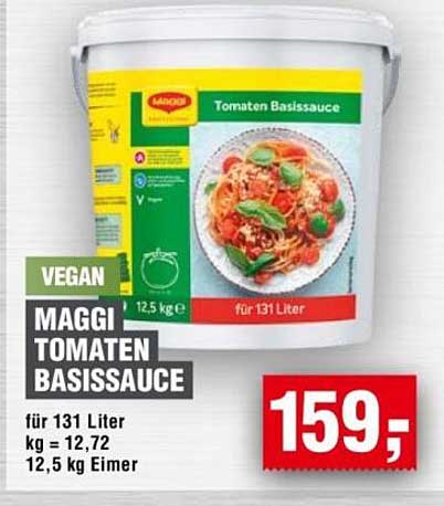 MAGGI Tomaten Basissauce 12,5 kg Eimer
