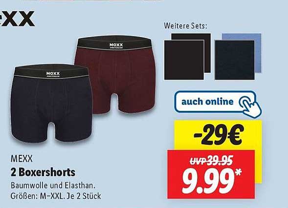MEXX 2 Boxershorts im Set