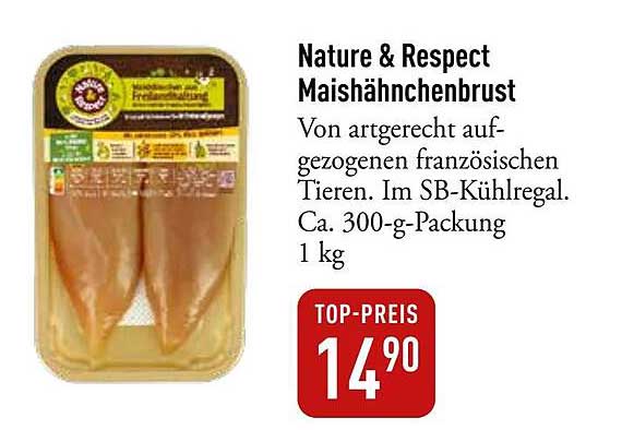 Nature & Respect Maishähnchenbrust