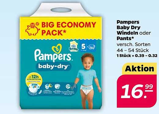 Pampers Baby Dry Windeln oder Pants*