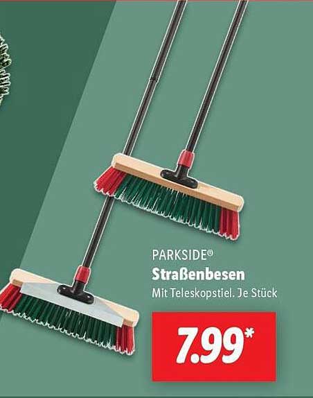 PARKSIDE® Straßenbesen mit Teleskopstiel