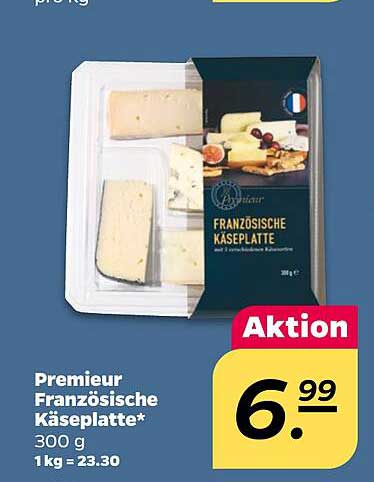 Premieur Französische Käseplatte*