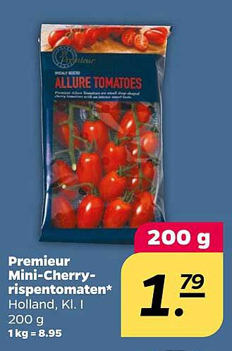 Premieur Mini-Cherry-Rispentomaten