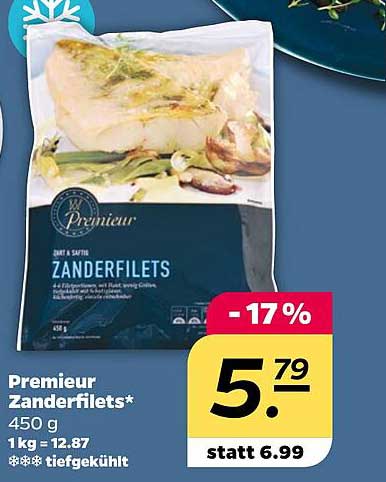 Premieur Zanderfilets - Tiefgekühlt (450 g)