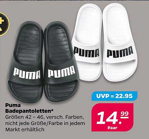 Puma Badepantoletten - reduziert auf 14,99 €