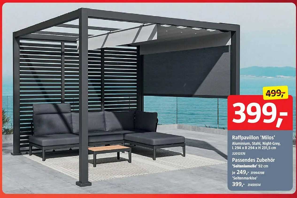 Raffpavillon 'Milos'