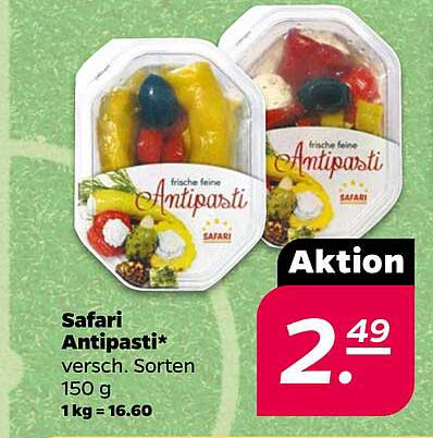 Safari Antipasti * versch. Sorten 150 g