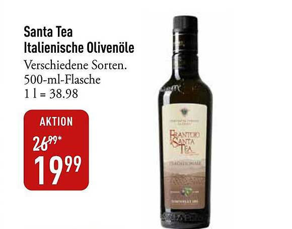 Santa Tea Italienische Olivenöle