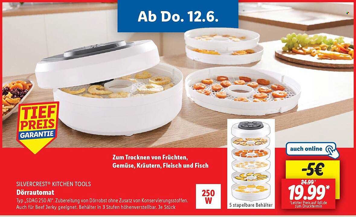 SILVERCREST® Dörrautomat