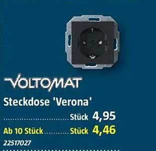 Steckdose 'Verona' von VOLTOMAT