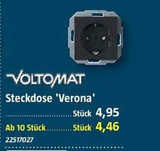 Steckdose 'Verona' von VOLTOMAT