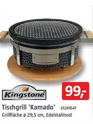 Tischgrill 'Kamado' – Grillvergnügen auf kleinstem Raum
