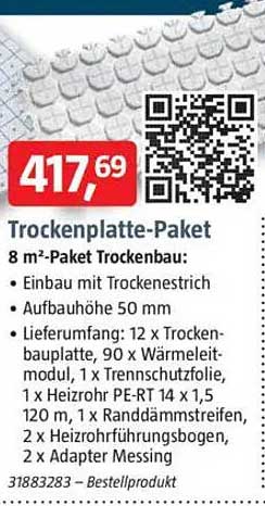 Trockenplatte-Paket