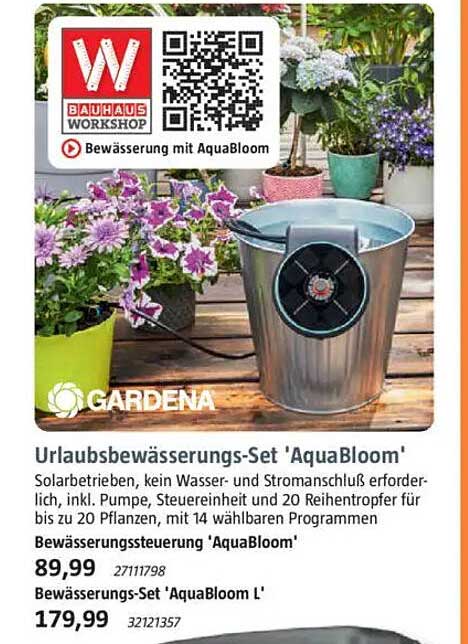 Urlaubsbewässerungs-Set 'AquaBloom'
