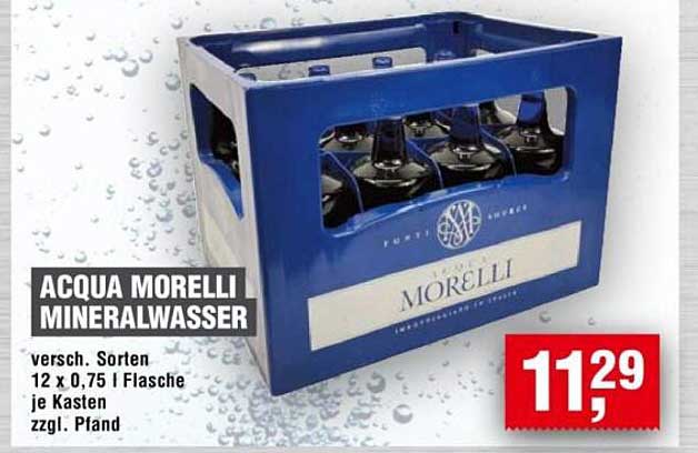 ACQUA MORELLI MINERALWASSER