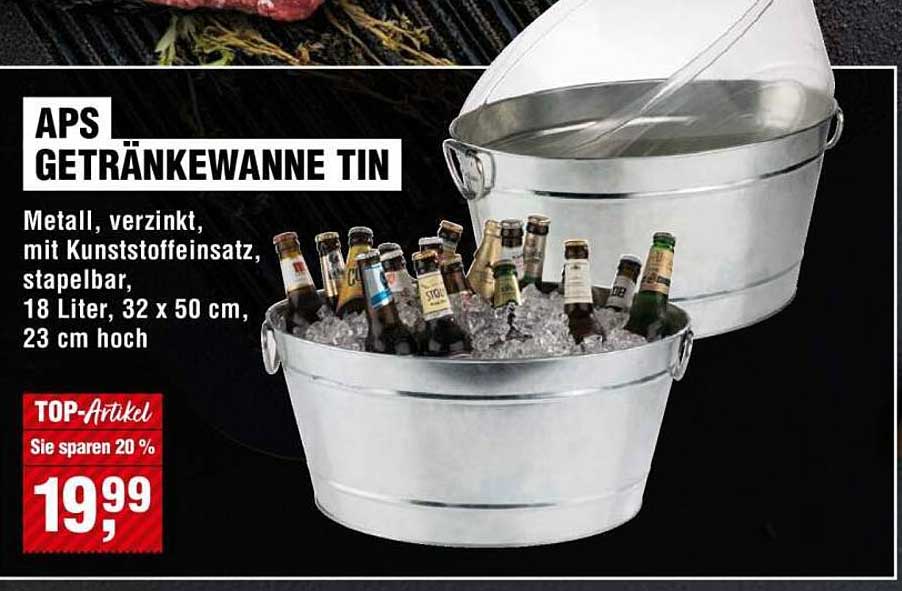 APS GETRÄNKEWANNE TIN