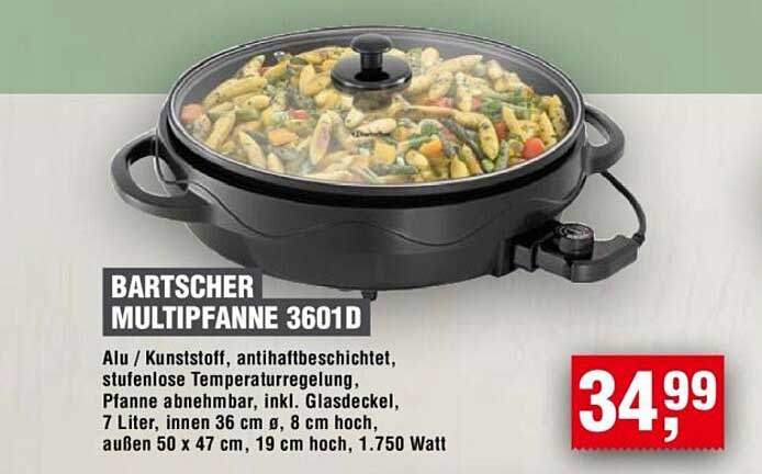 BARTSCHER MULTIPFANNE 3601D