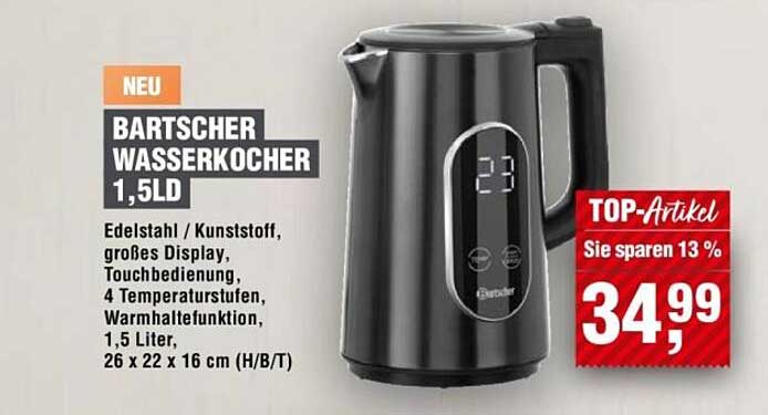 BARTSCHER WASSERKOCHER 1,5LD