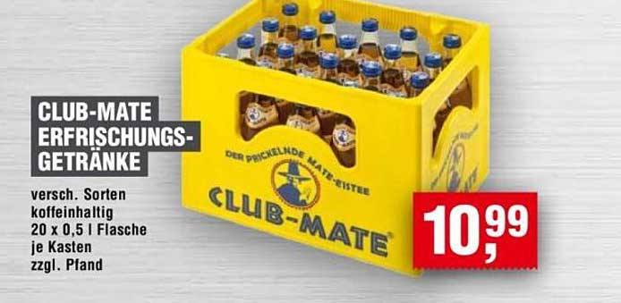 CLUB-MATE ERFRISCHUNGS-GETRÄNKE