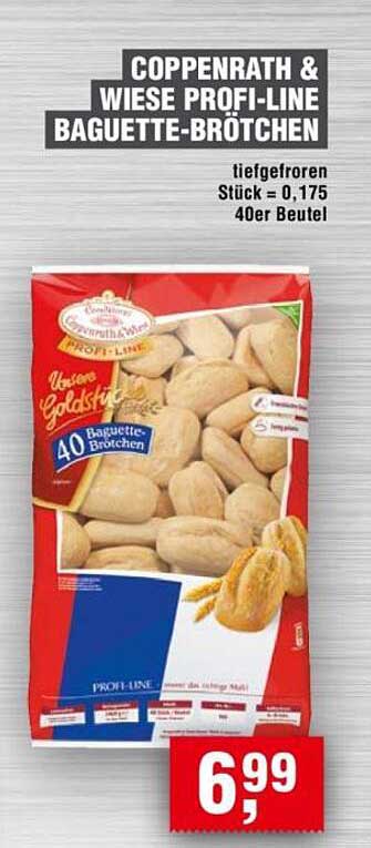 COPPENRATH & WIESE PROFI-LINE BAGUETTE-BRÖTCHEN