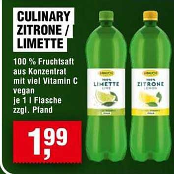 CULINARY ZITRONE / LIMETTE