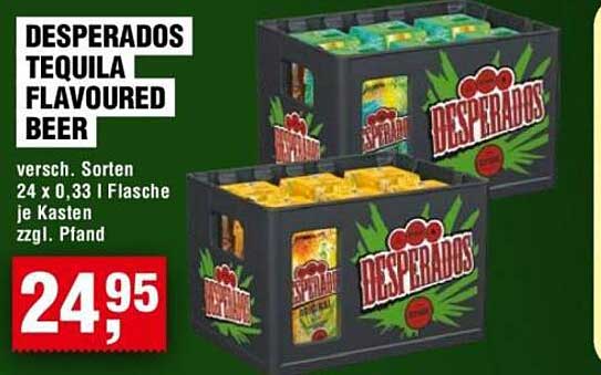 DESPERADOS TEQUILA FLAVOURED BEER