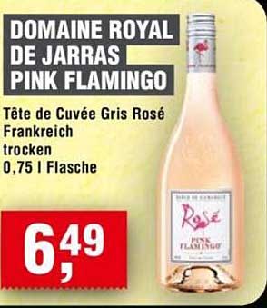 DOMAINE ROYAL DE JARRAS PINK FLAMINGO