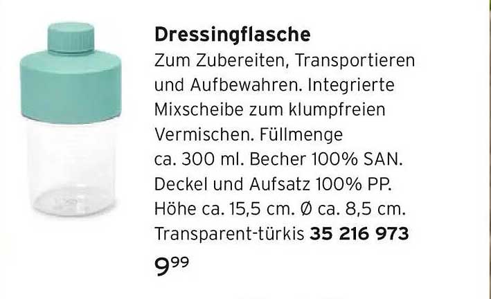 Dressingflasche