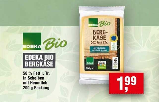 EDEKA Bio BERGKÄSE