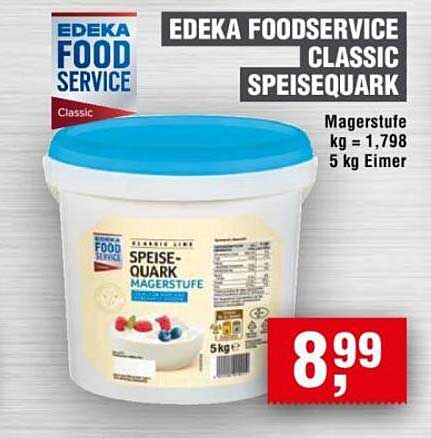 EDEKA FOODSERVICE CLASSIC SPEISEQUARK