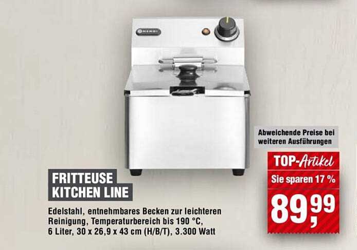 FRITTEUSE KITCHEN LINE