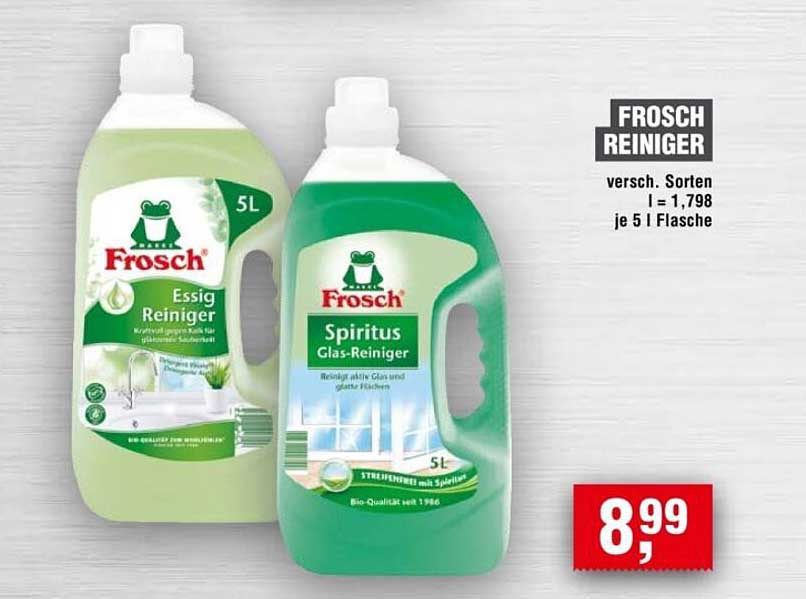 Frosch Reiniger versh. Sorten 5 l Flasche