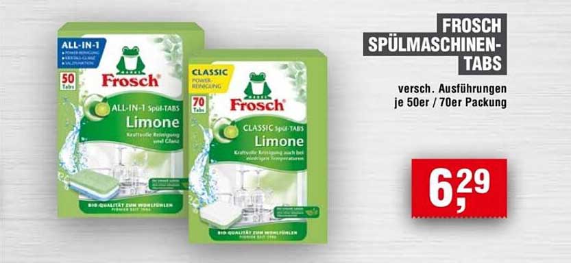 FROSCH SPÜLMASCHINEN-TABS
