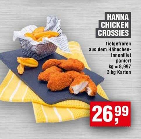 HANNA CHICKEN CROSSIES