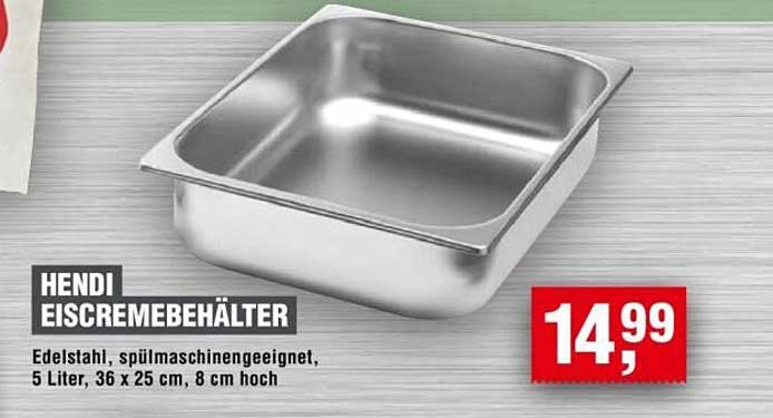 HENDI EISCREMEBEHÄLTER