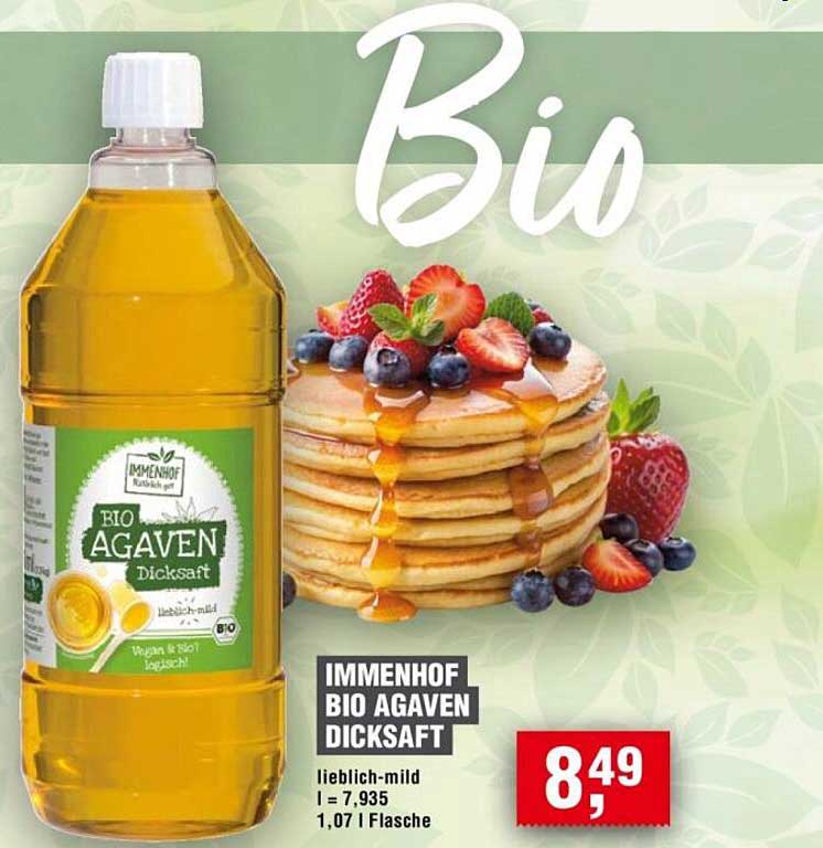 IMMENHOF BIO AGAVEN DICKSAFT