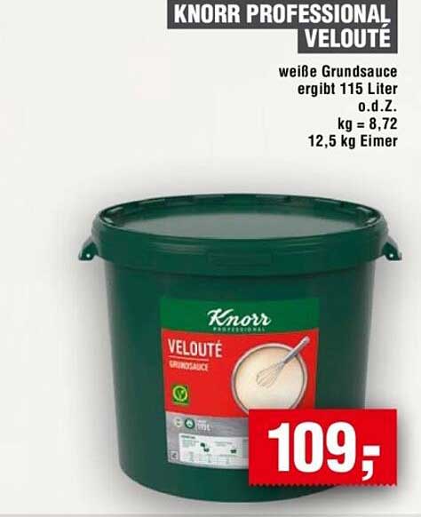 KNORR PROFESSIONAL VELOUTÉ
