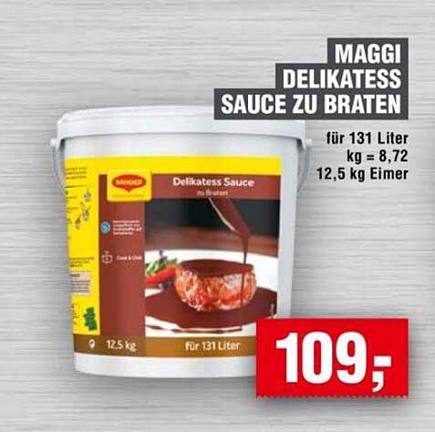 MAGGI DELIKATESS SAUCE ZU BRATEN