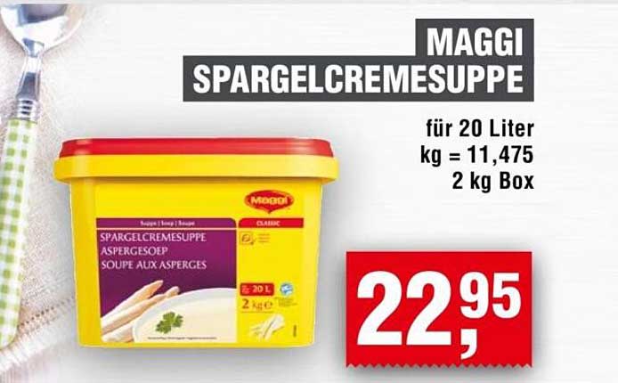MAGGI SPARGELCREMESUPPE