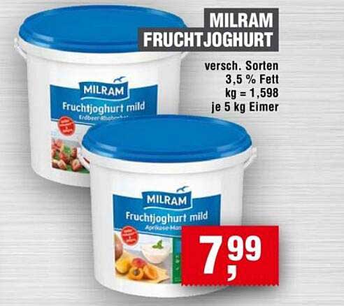 MILRAM FRUCHTJOGHURT